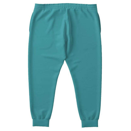 Deep Clear Cyan Joggers PLUS (CBG1-CL-DE) - Back PLUS