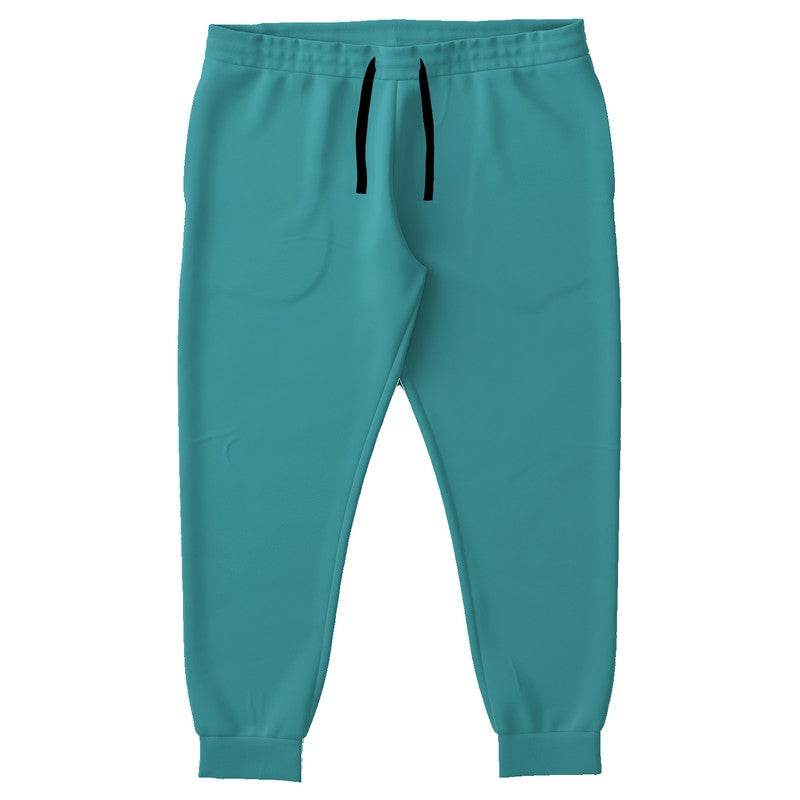 Deep Clear Cyan Joggers PLUS (CBG1-CL-DE) - Front PLUS