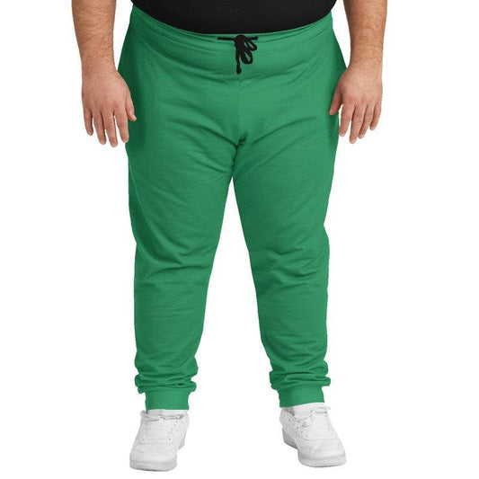 Deep Clear Green Joggers PLUS (BGG3-CL-DE) - Man Front PLUS