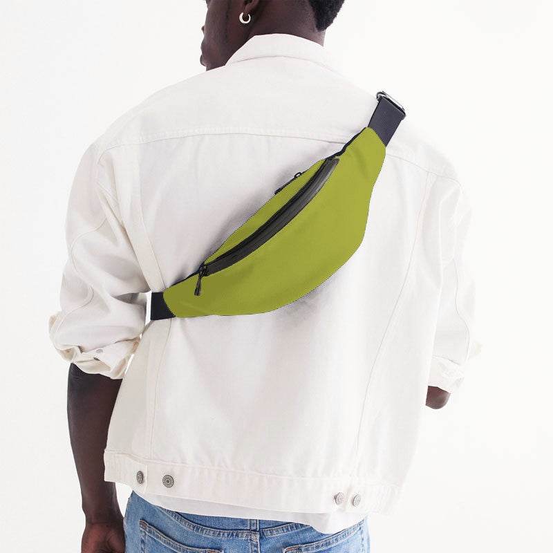 Deep Clear Lime Belt Bag (LY1-CL-DE) - Man Back