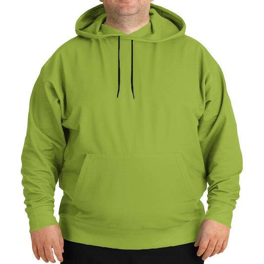 Deep Clear Lime Hoodie PLUS (L-CL-DE) - Man Front PLUS