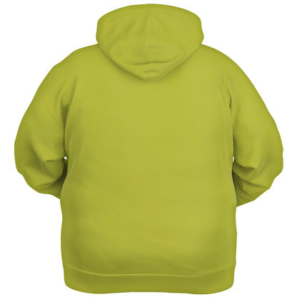 Deep Clear Lime Hoodie PLUS (LY1-CL-DE) - Ghost Back PLUS