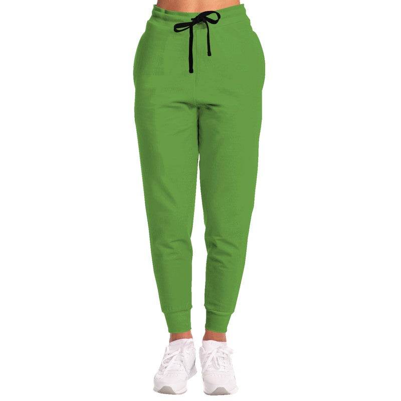 Deep Clear Lime Joggers (GL2-CL-DE) - Woman Front