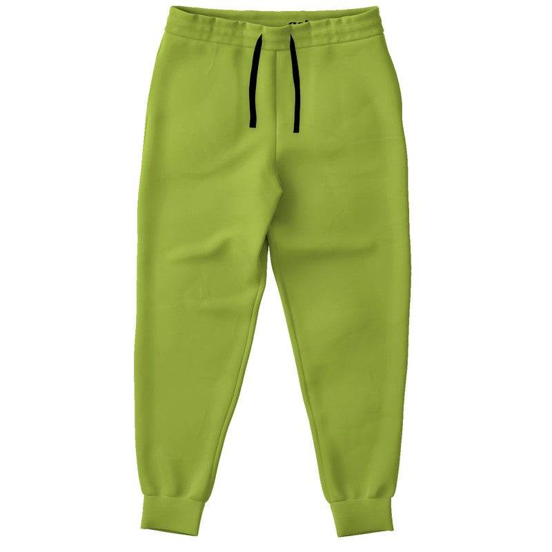 Deep Clear Lime Joggers (L-CL-DE) - Front