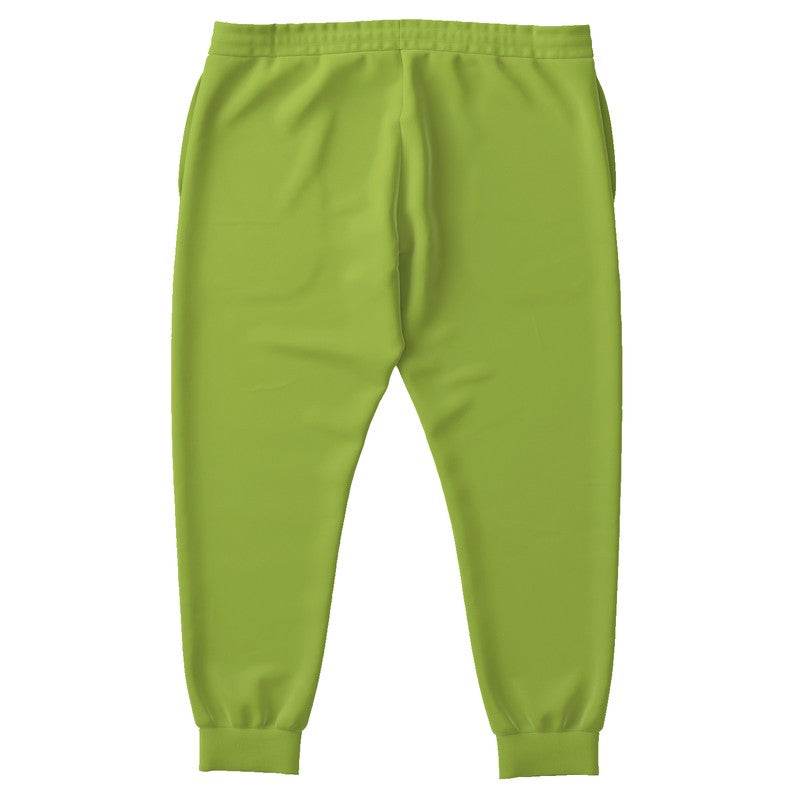 Deep Clear Lime Joggers PLUS (L-CL-DE) - Back PLUS