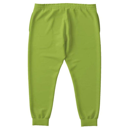 Deep Clear Lime Joggers PLUS (L-CL-DE) - Back PLUS