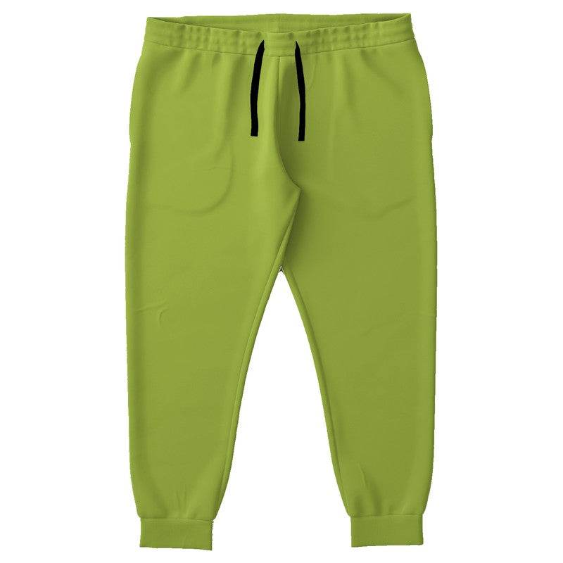 Deep Clear Lime Joggers PLUS (L-CL-DE) - Front PLUS