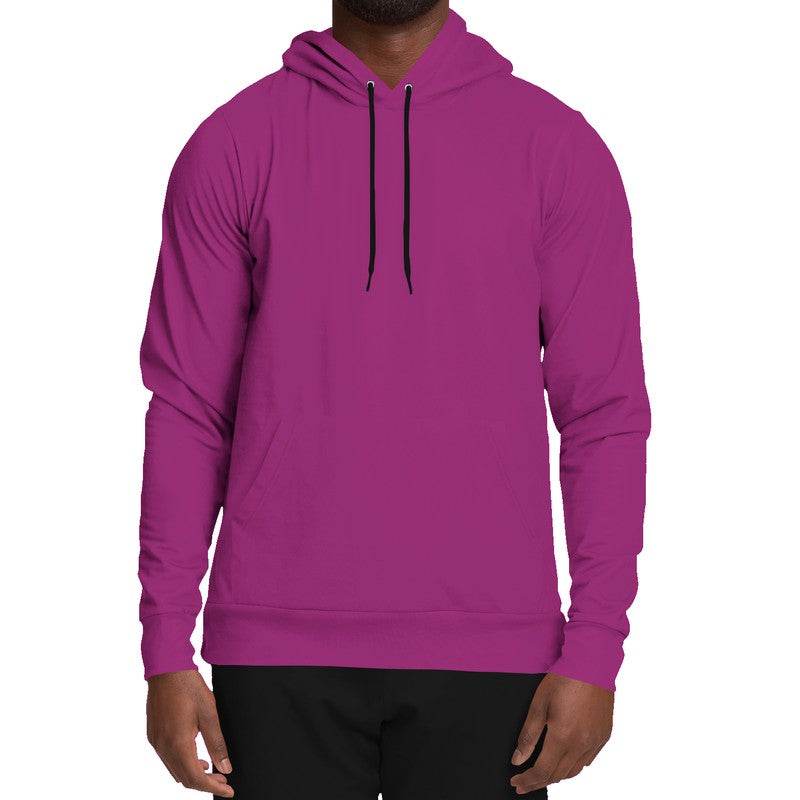 Deep Clear Magenta Hoodie (PIM2-CL-DE) - Man Front
