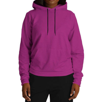 Deep Clear Magenta Hoodie (PIM2-CL-DE) - Woman Front