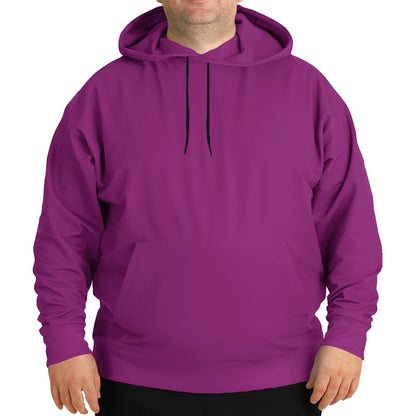 Deep Clear Magenta Hoodie PLUS (PIM3-CL-DE) - Man Front PLUS