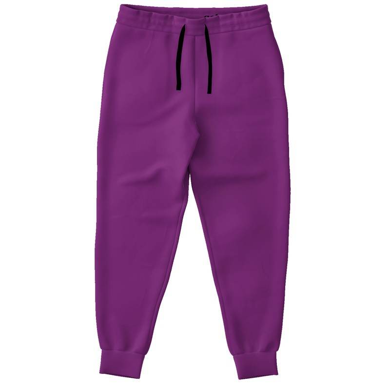 Deep Clear Magenta Joggers (M-CL-DE) - Front