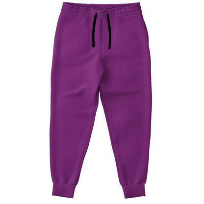 Deep Clear Magenta Joggers (M-CL-DE) - Front