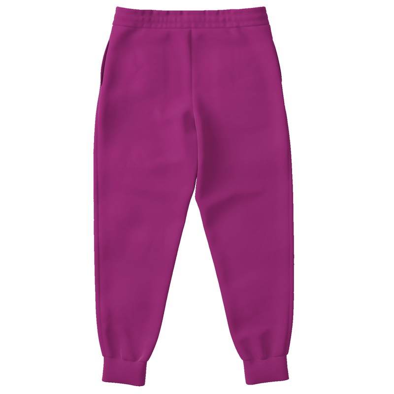 Deep Clear Magenta Joggers (PIM2-CL-DE) - Back