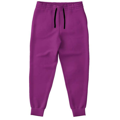 Deep Clear Magenta Joggers (PIM3-CL-DE) - Front