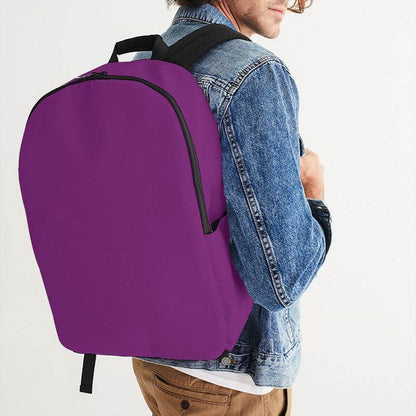 Deep Clear Magenta Waterproof Backpack (M-CL-DE) - Man CloseUp