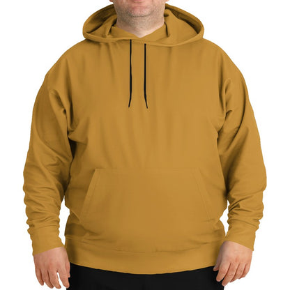 Deep Clear Orange Hoodie PLUS (YO2-CL-DE) - Man Front PLUS