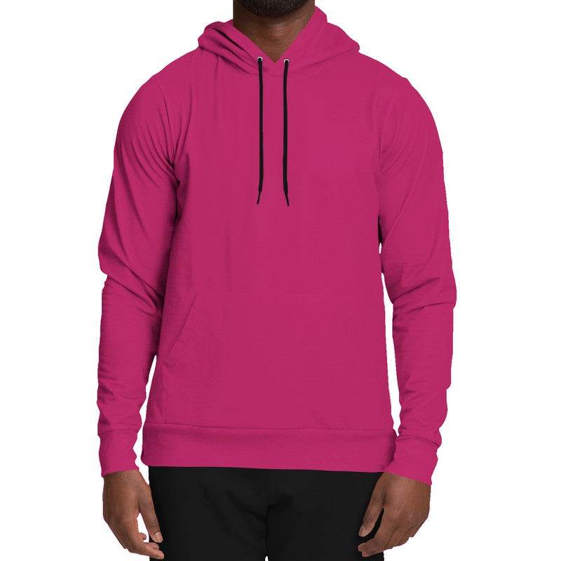 Deep Clear Pink Hoodie (PI-CL-DE) - Man Front