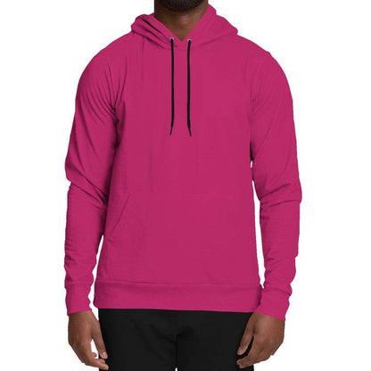Deep Clear Pink Hoodie (PI-CL-DE) - Man Front