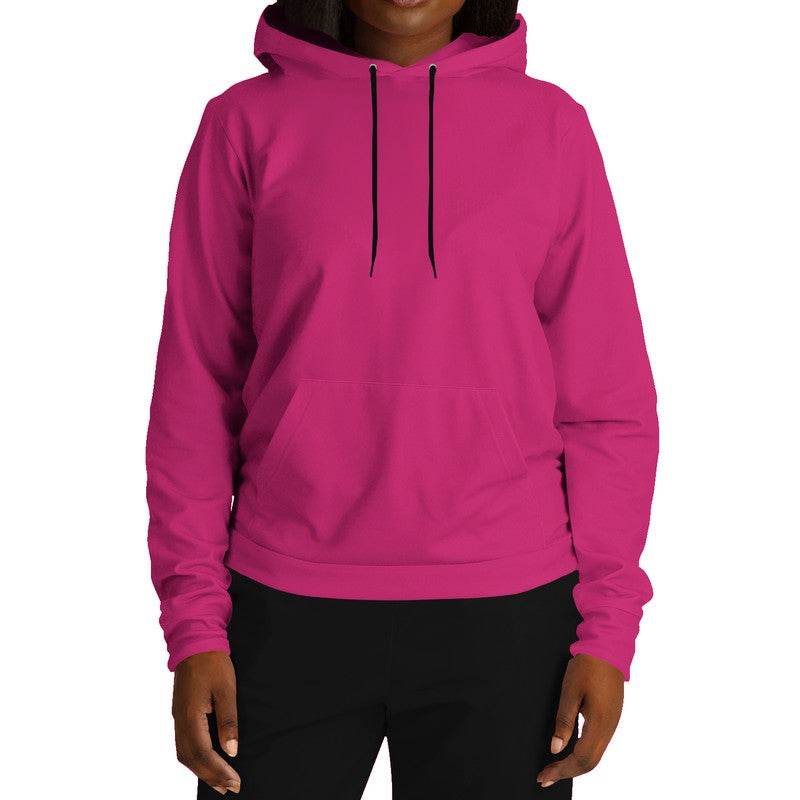 Deep Clear Pink Hoodie (PI-CL-DE) - Woman Front