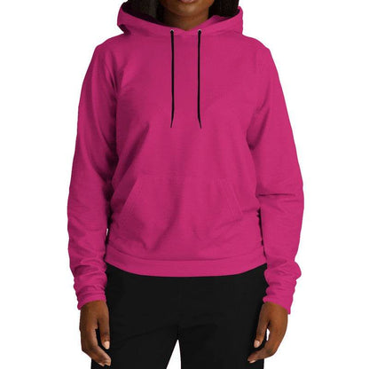 Deep Clear Pink Hoodie (PI-CL-DE) - Woman Front