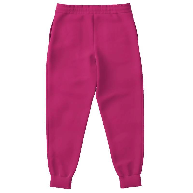 Deep Clear Pink Joggers (PI-CL-DE) - Back