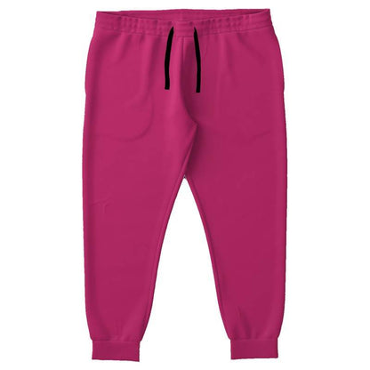 Deep Clear Pink Joggers PLUS (PI-CL-DE) - Front PLUS