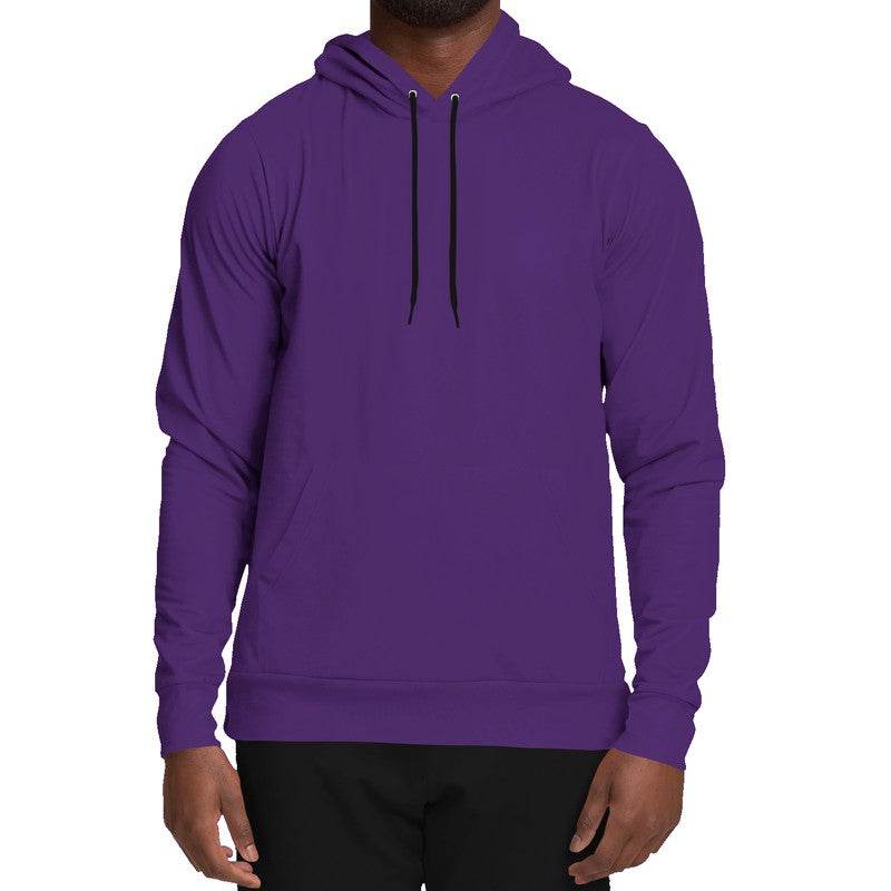 Deep Clear Purple Hoodie (MPU3-CL-DE) - Man Front
