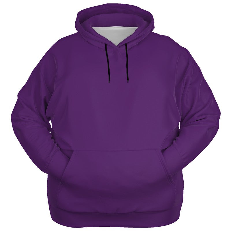 Deep Clear Purple Hoodie PLUS (MPU2-CL-DE) - Ghost Front PLUS