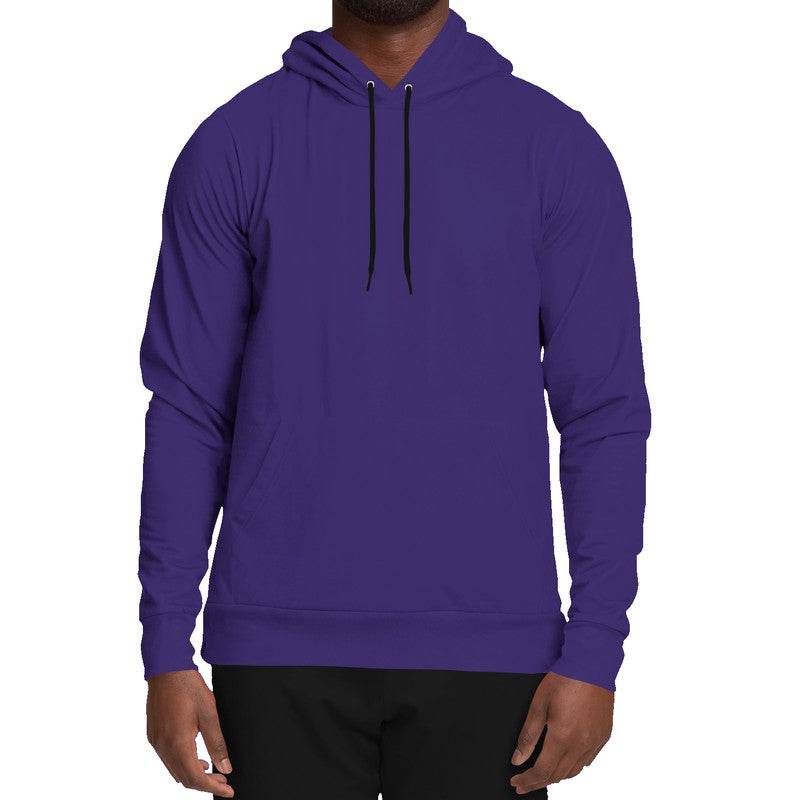 Deep Clear Purple Hoodie (PUI1-CL-DE) - Man Front