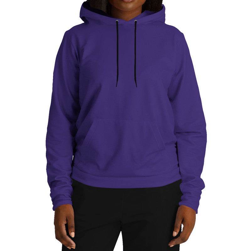 Deep Clear Purple Hoodie (PUI1-CL-DE) - Woman Front