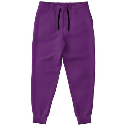 Deep Clear Purple Joggers (MPU1-CL-DE) - Front