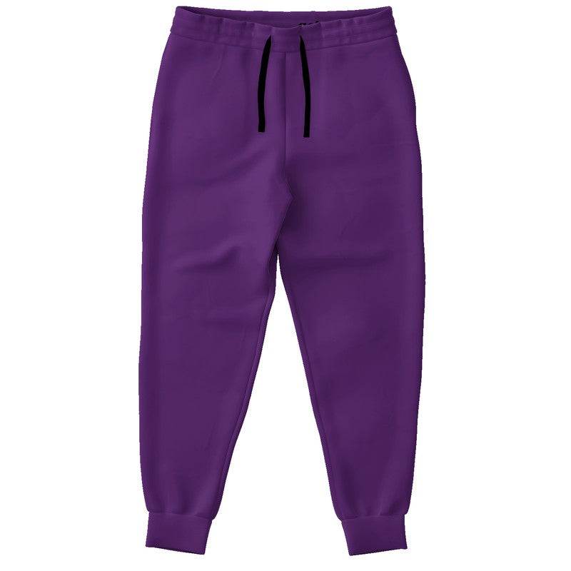 Deep Clear Purple Joggers (MPU2-CL-DE) - Front