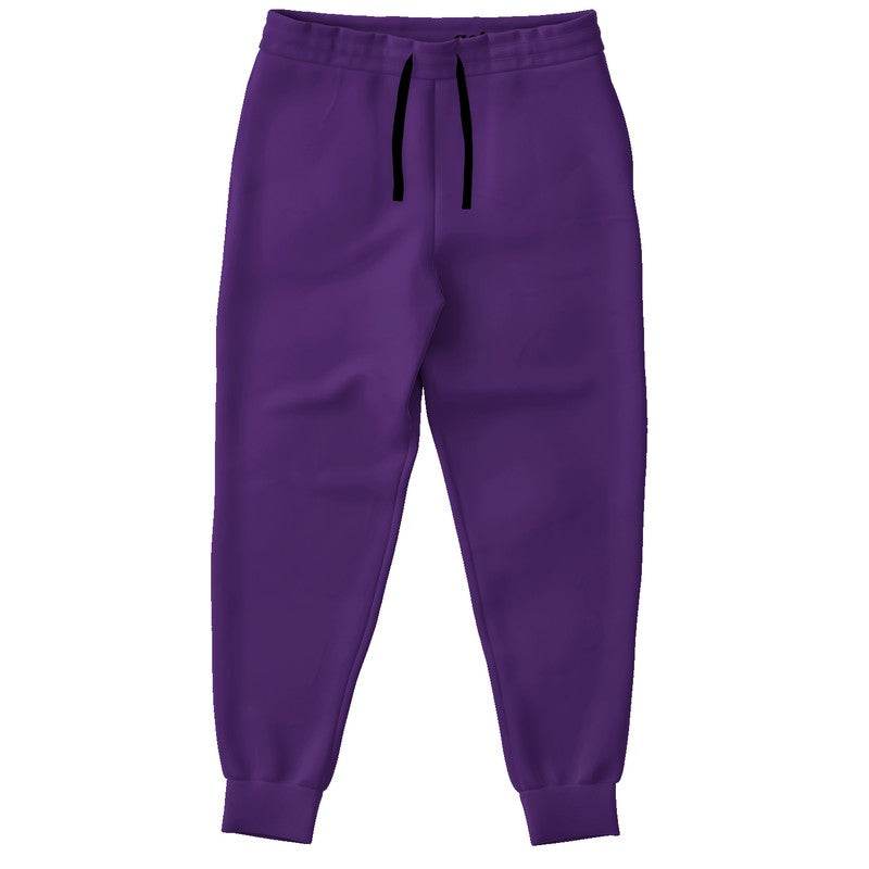 Deep Clear Purple Joggers (MPU3-CL-DE) - Front
