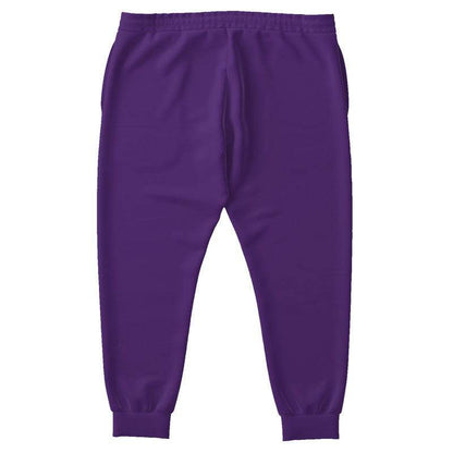 Deep Clear Purple Joggers PLUS (MPU3-CL-DE) - Back PLUS