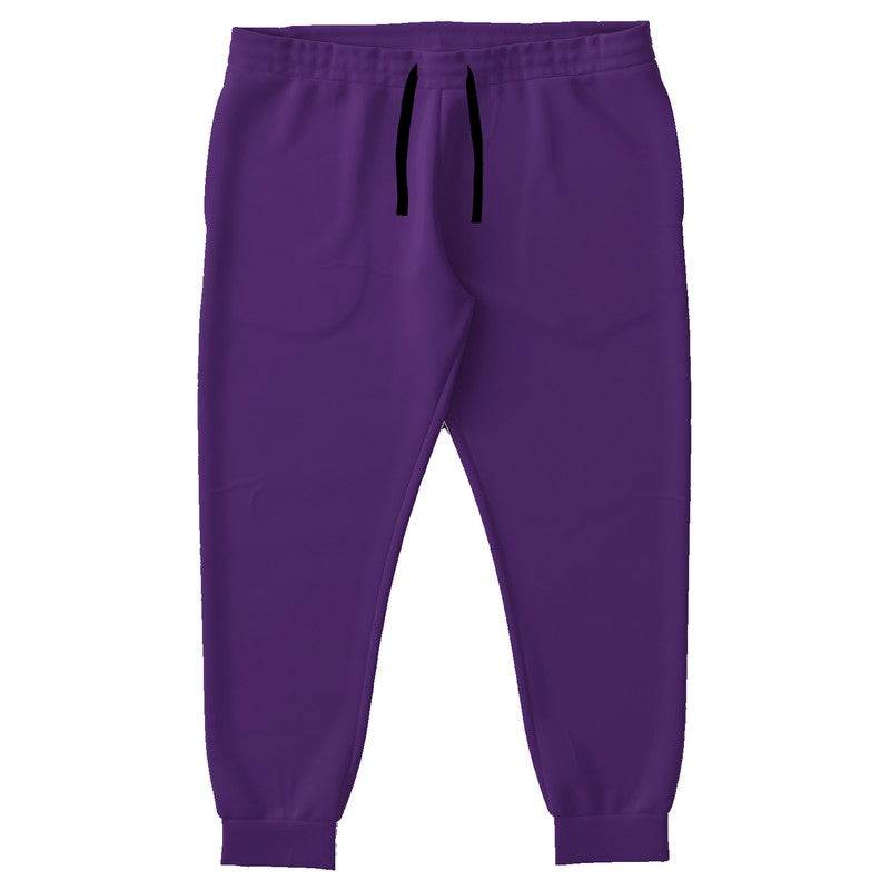 Deep Clear Purple Joggers PLUS (MPU3-CL-DE) - Front PLUS