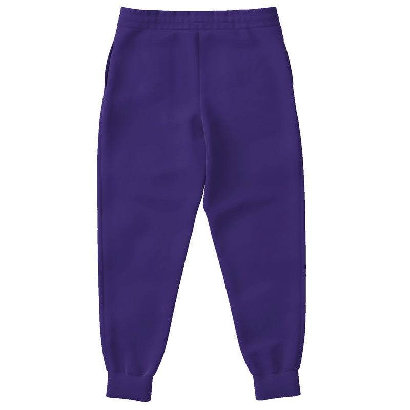 Deep Clear Purple Joggers (PUI1-CL-DE) - Back