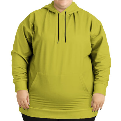 Deep Clear Yellow Hoodie PLUS (LY2-CL-DE) - Woman Front PLUS