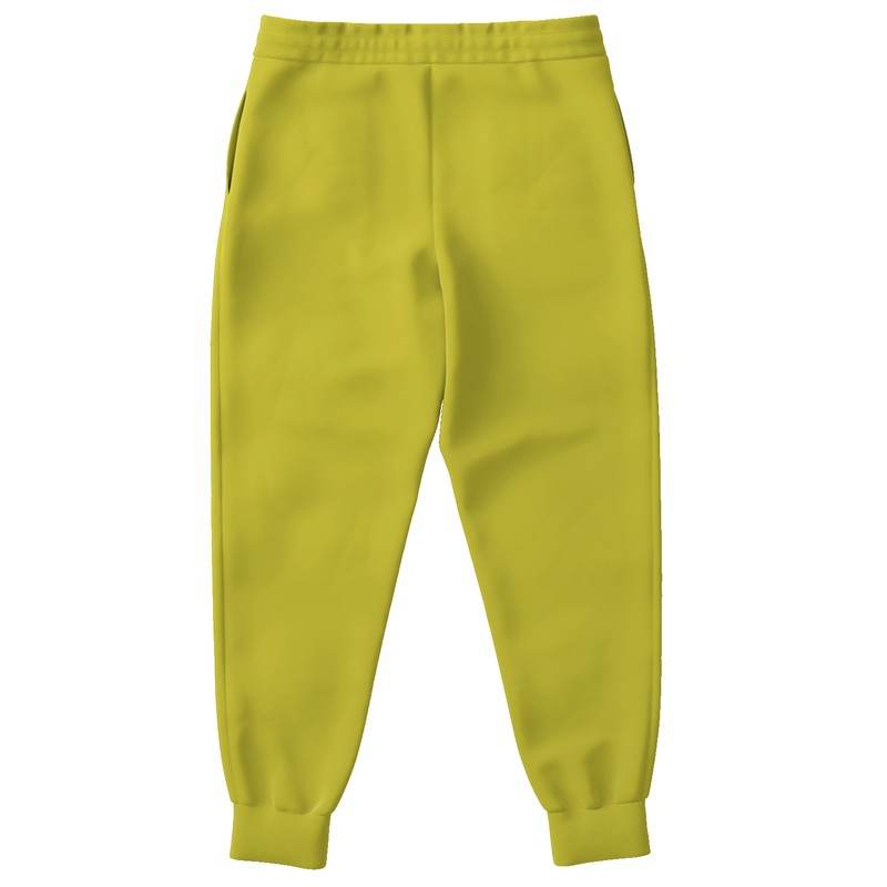 Deep Clear Yellow Joggers (LY2-CL-DE) - Back