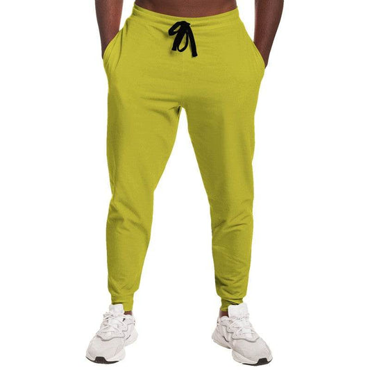 Deep Clear Yellow Joggers (LY2-CL-DE) - Man Front