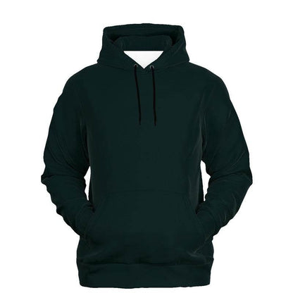 Deep Fully-Muted Blue-Green Hoodie (CBG2-FM-DE) - Ghost Front