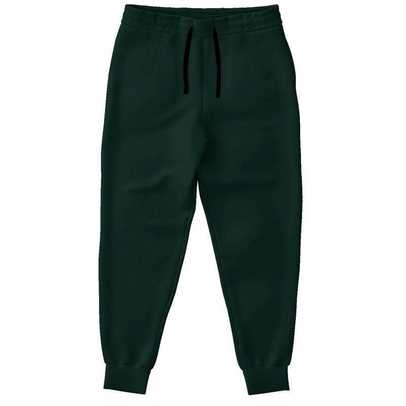 Deep Fully-Muted Blue-Green Joggers (BG-FM-DE) - Front