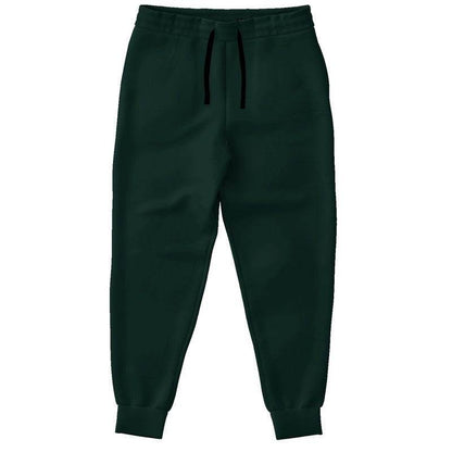 Deep Fully-Muted Blue-Green Joggers (BG-FM-DE) - Front