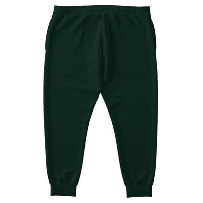 Deep Fully-Muted Blue-Green Joggers PLUS (BG-FM-DE) - Back PLUS