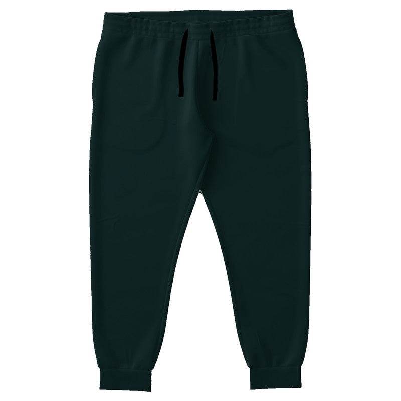 Deep Fully-Muted Blue-Green Joggers PLUS (CBG2-FM-DE) - Front PLUS