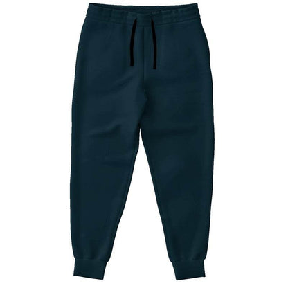 Deep Fully-Muted Cyan Joggers (BC2-FM-DE) - Front