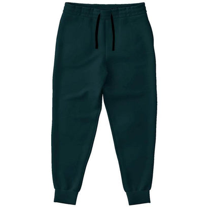 Deep Fully-Muted Cyan Joggers (C-FM-DE) - Front