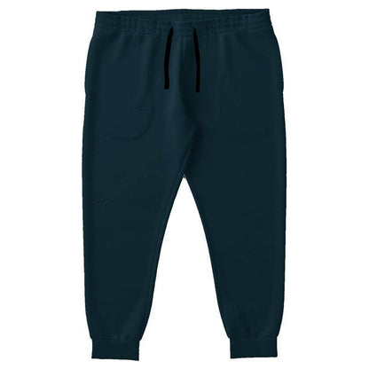 Deep Fully-Muted Cyan Joggers PLUS (BC2-FM-DE) - Front PLUS