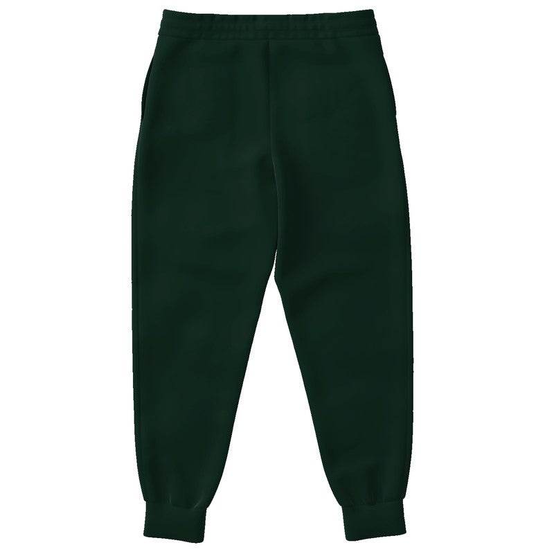 Deep Fully-Muted Green Joggers (BGG2-FM-DE) - Back