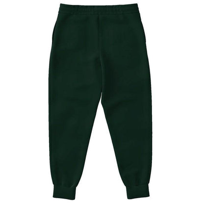 Deep Fully-Muted Green Joggers (BGG2-FM-DE) - Back