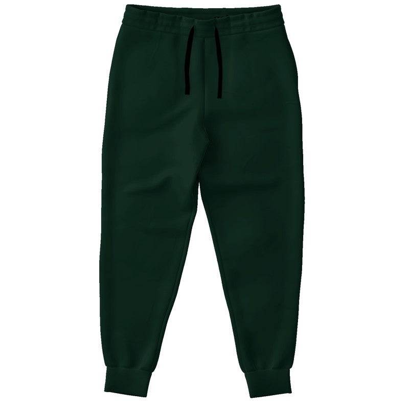 Deep Fully-Muted Green Joggers (BGG2-FM-DE) - Front